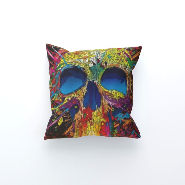 Skull Cushion UK Print on Demand